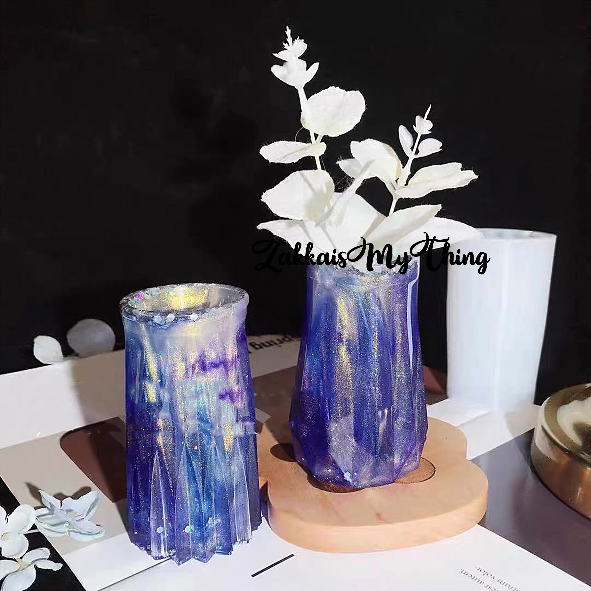 Resin Molds Vase Silicone Mold Resin Make up Brush Storage Etsy UK