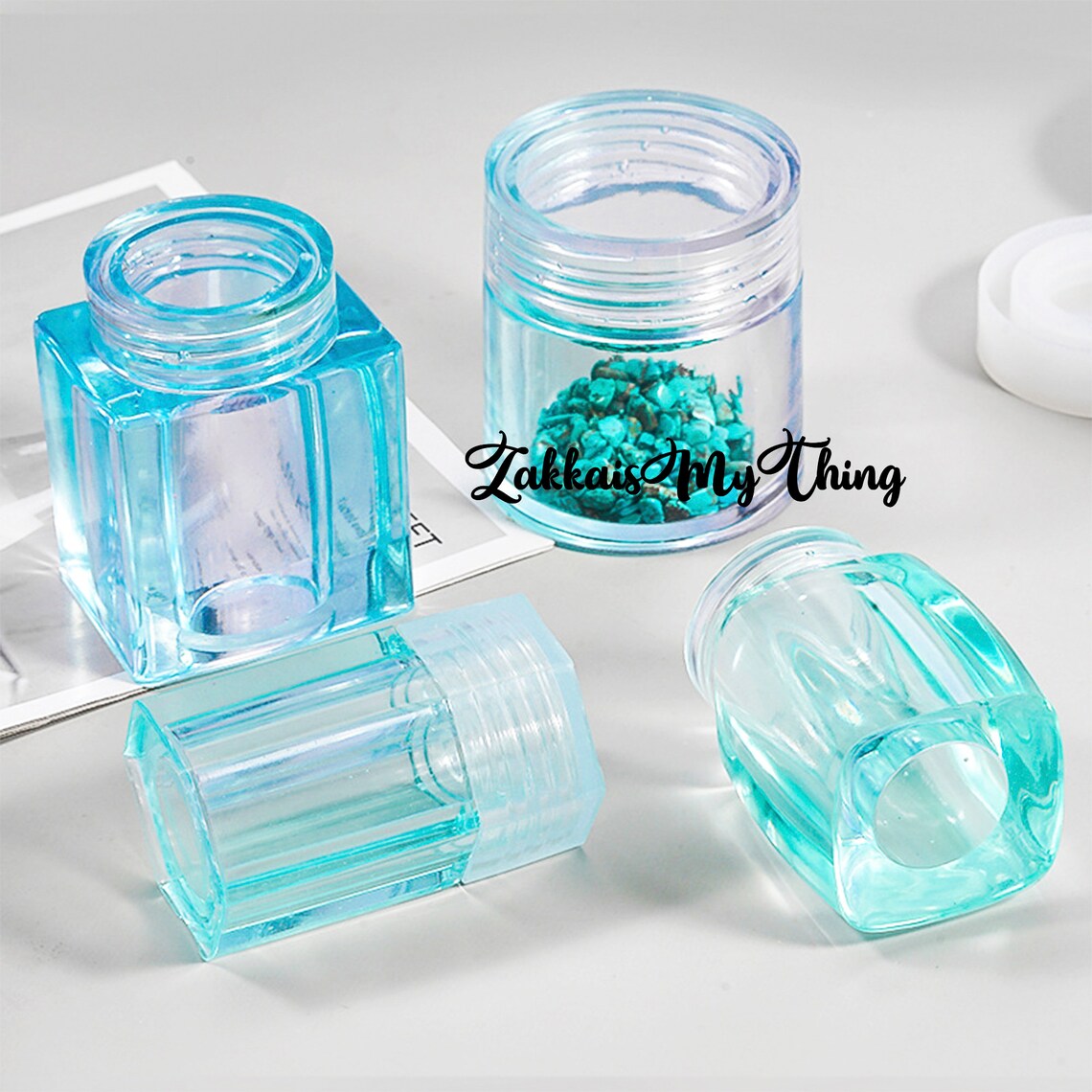 Silicone Storage Jar Mold Resin Mold Container Mold Resin Etsy