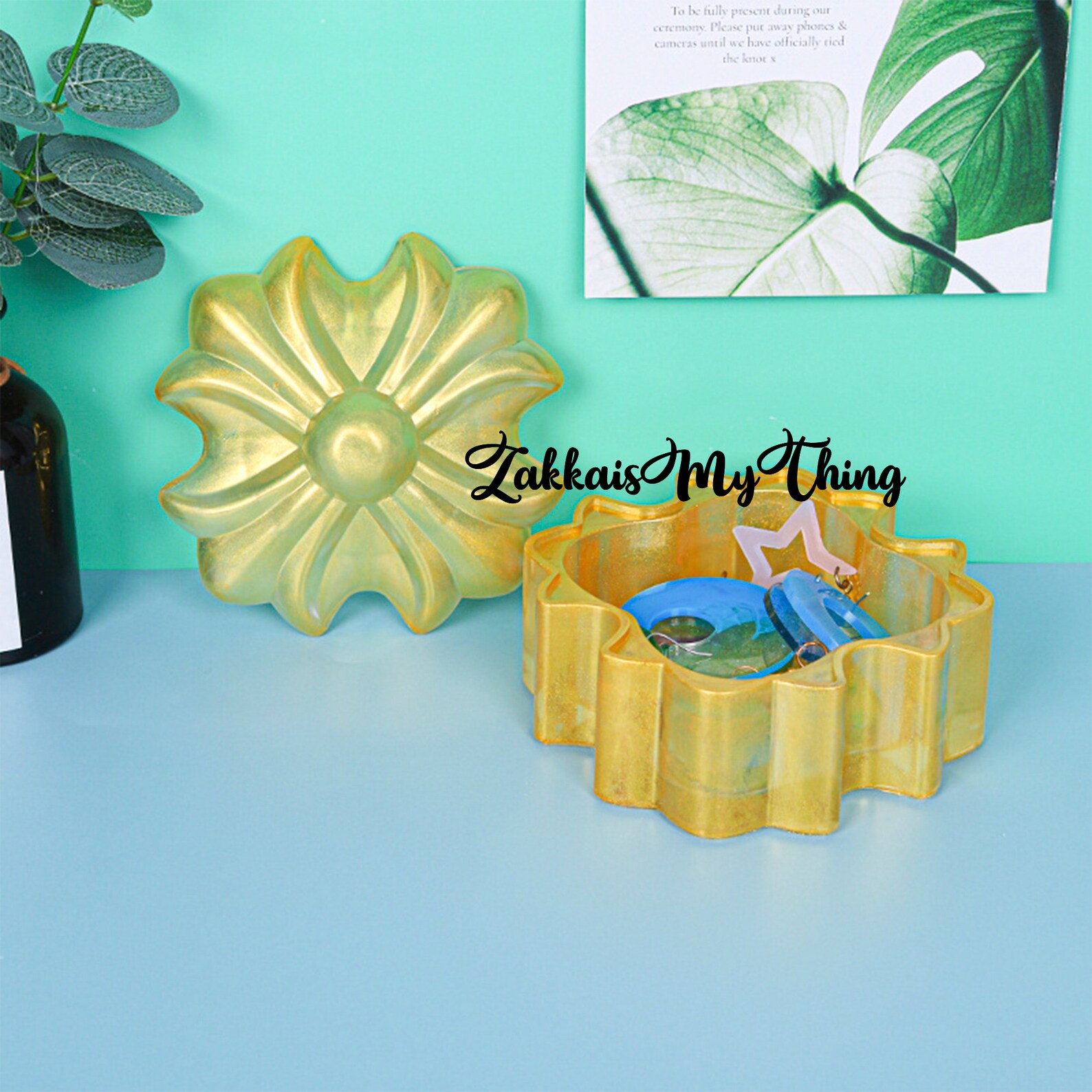 Silikonform Retro Aufbewahrungsbox ResinForm Schmuck | Etsy