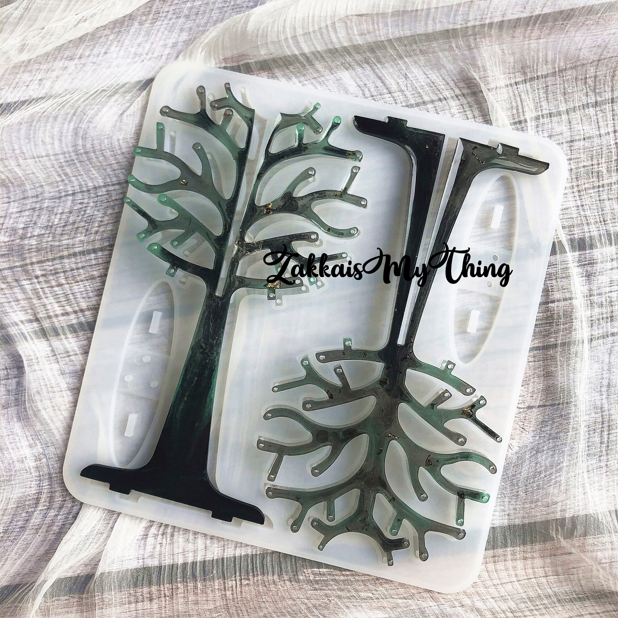 Earring Holder Resin Mold Earring Display Silicone Mold Resin Etsy UK