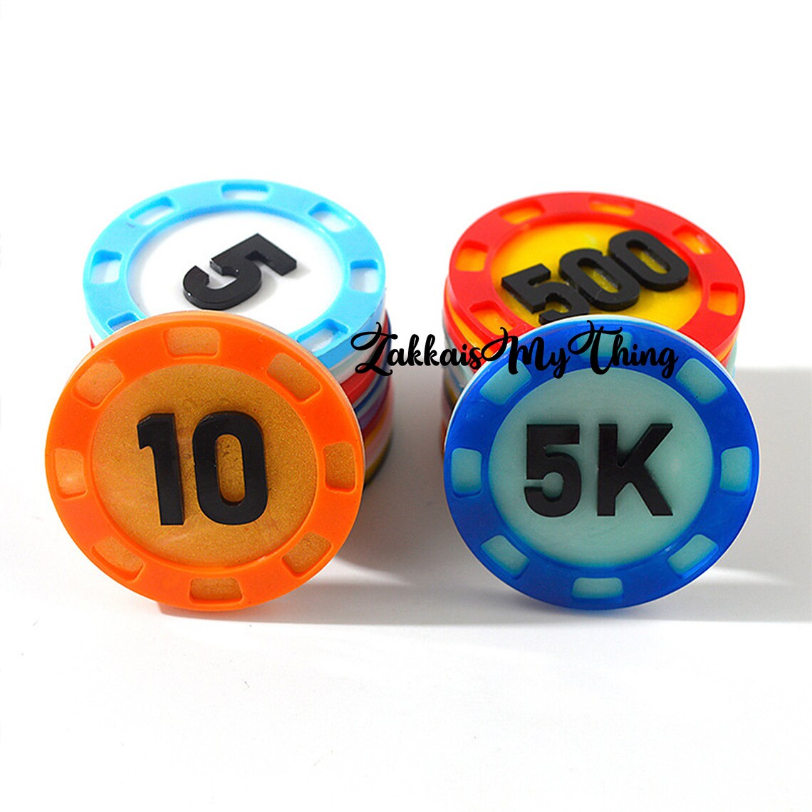 Resin Molds Poker Chips Mold Silicone Mold Resin Bargaining Etsy