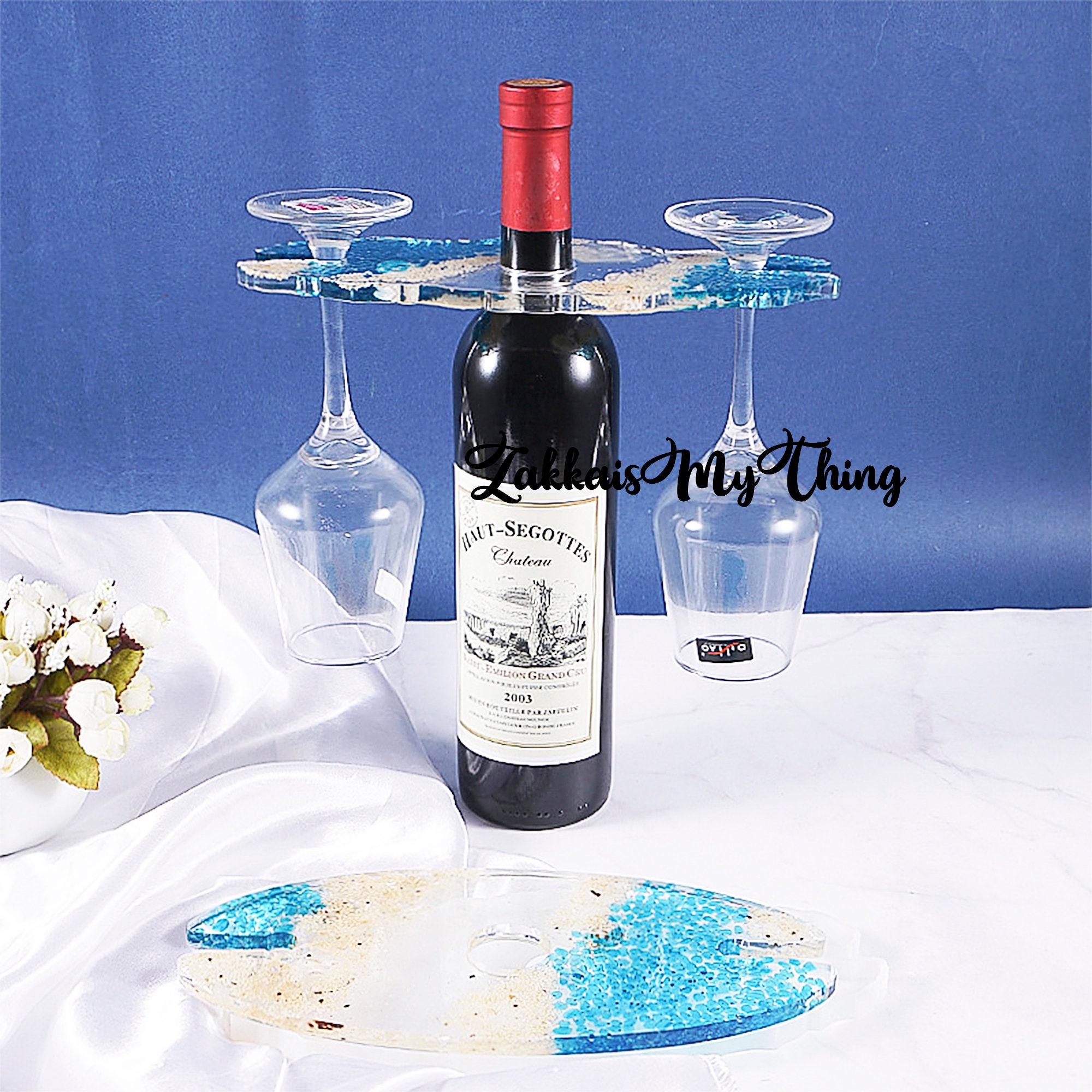 Wine Holder Resin Moldsilicone Mold for Wine Glass Holderdiy Etsy UK