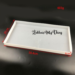 LET'S RESIN Extra Large Resin Molds, Table Mold With 3 Pcs Hairpin