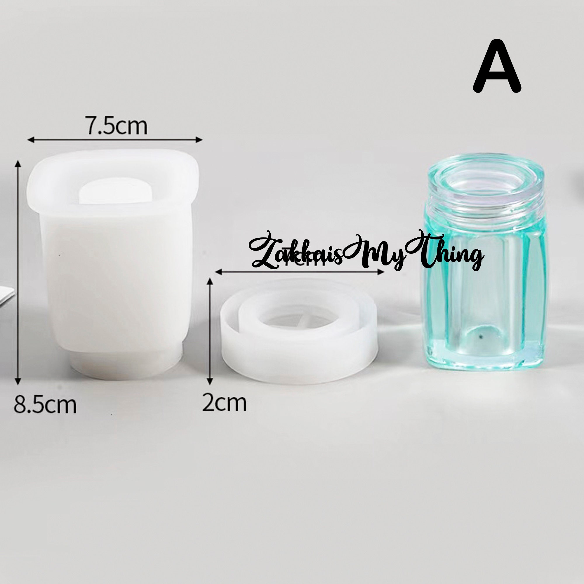 Silicone Storage Jar Mold Resin Mold Container Mold Resin Etsy