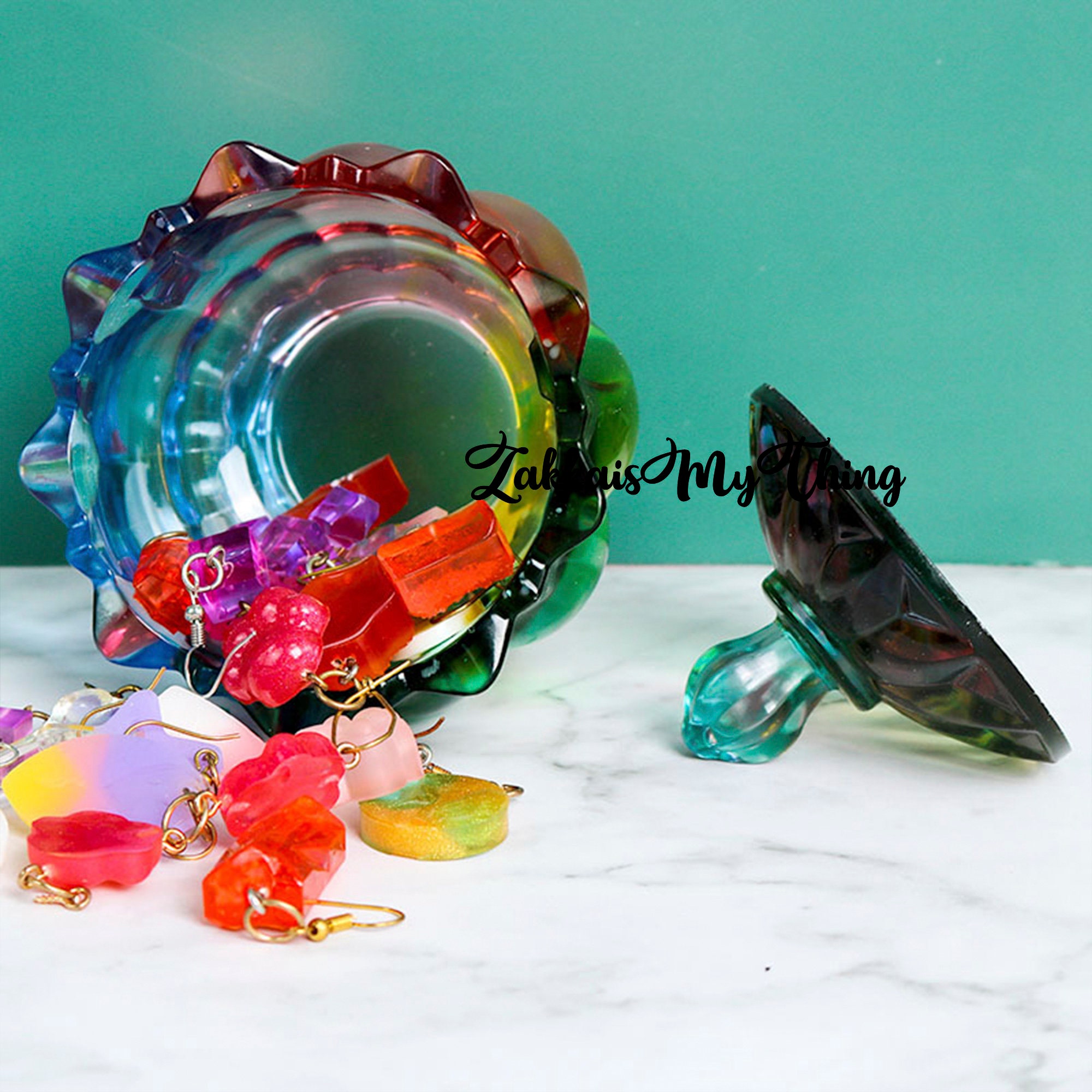 Resin Molds Classical Storage Silicone Mold Candy Holder Etsy UK