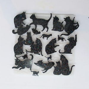 Kat hars mallen, kat siliconen mal voor hars leem gips zeep, kat hars mal, kat sieraden maken mal, DIY epoxy UV kattenoorbel mal