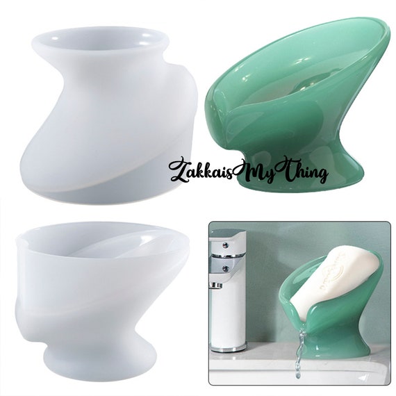 Soap Holder Resin Mold, DIY Soap Plate Silicone Mould