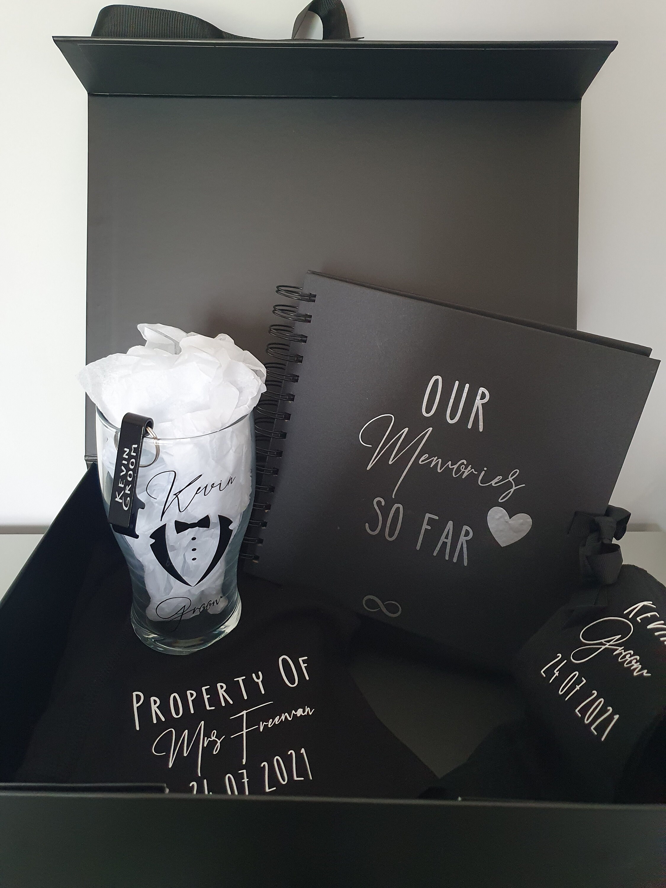 Personalised Groom Gift Box Etsy