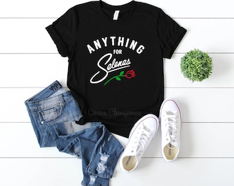 Selena Quintanilla Shirt, Selena Album T-Shirt, Black Unisex Fitting Selena Top, Selena Forever S M L XL 2XL