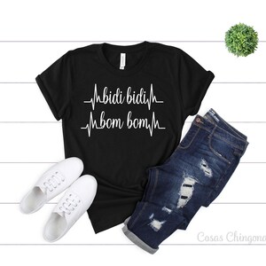Selena Shirt Bidi Bidi Bom Bom T-Shirt, Women&#39;s Unisex Fit, Black Selena Top S M L XL 2XL