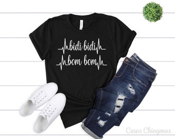 Selena Shirt Bidi Bidi Bom Bom T-Shirt, Women's Unisex Fit, Black Selena Top S M L XL 2XL