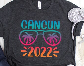 cancun family vacation shirts