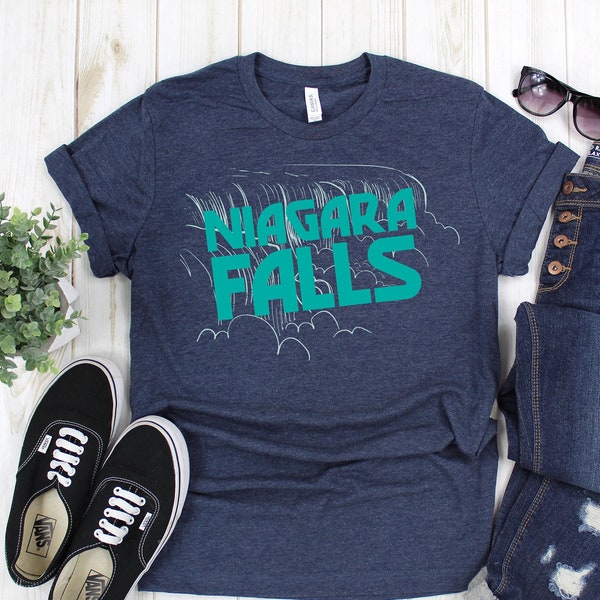 Niagara Falls T-Shirt - Niagara Falls Canada Tee - Niagara Falls Gift - Niagara Falls Souvenir Tee - Patriotic Tee Shirt -