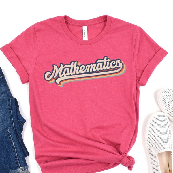 Mathematics Shirt - Back To School T-Shirt - Mathematician Outfit - Math Squad Shirts - Math Lover T-Shirt -  Gift For Teacher - Science Tee
