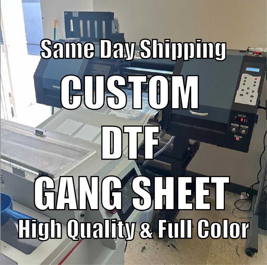 Yamation DTF Transfer Film A4 50 Sheets, Direct to Film Premium DTF PET  Heat Press Transfer Paper for T-Shirts 
