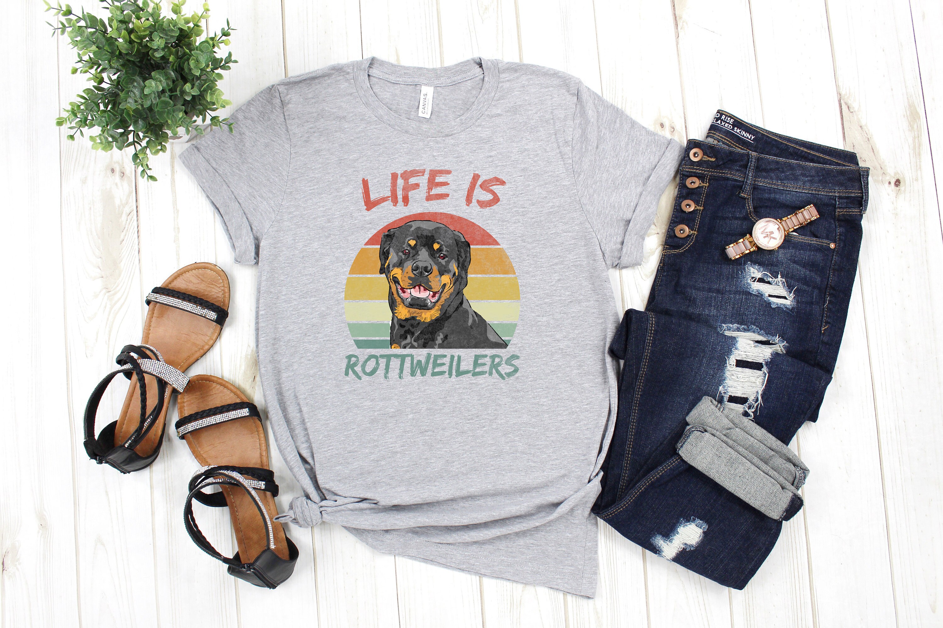 Discover Life s Rottweilers T-Shirt - Rottweiler Retriever Tee - Gift For Animal Lovers - Rottweiler Dog Lover Tee -Gift For Rottweiler Owner Shirt