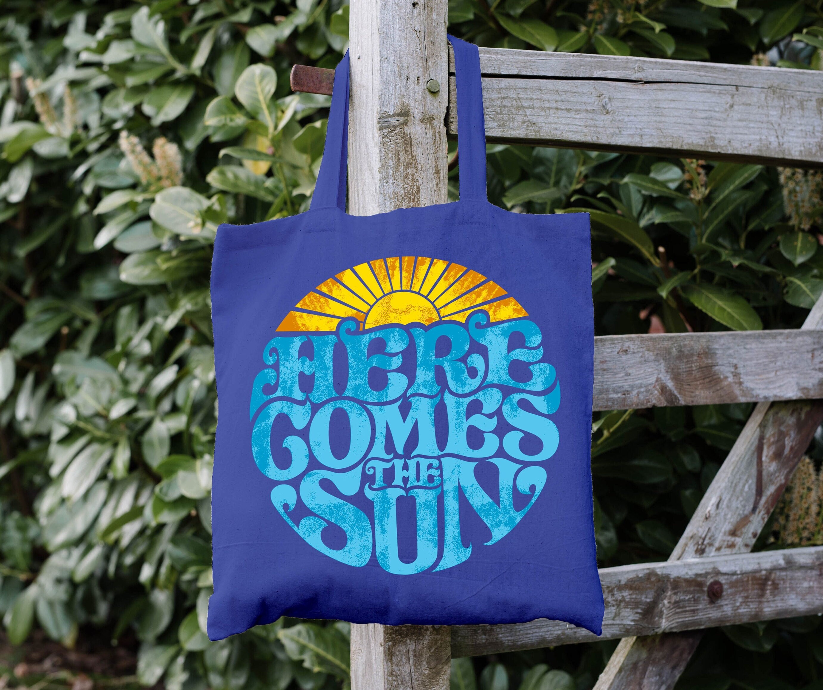 Here Comes The Sun Jute Bag