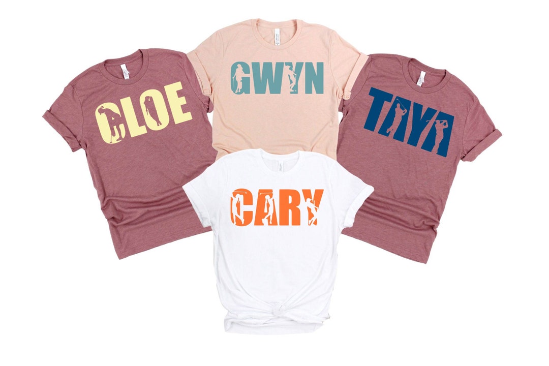 Custom Golfer Shirt Golf Club Tshirt Custom Shirt for Golfers Golfing