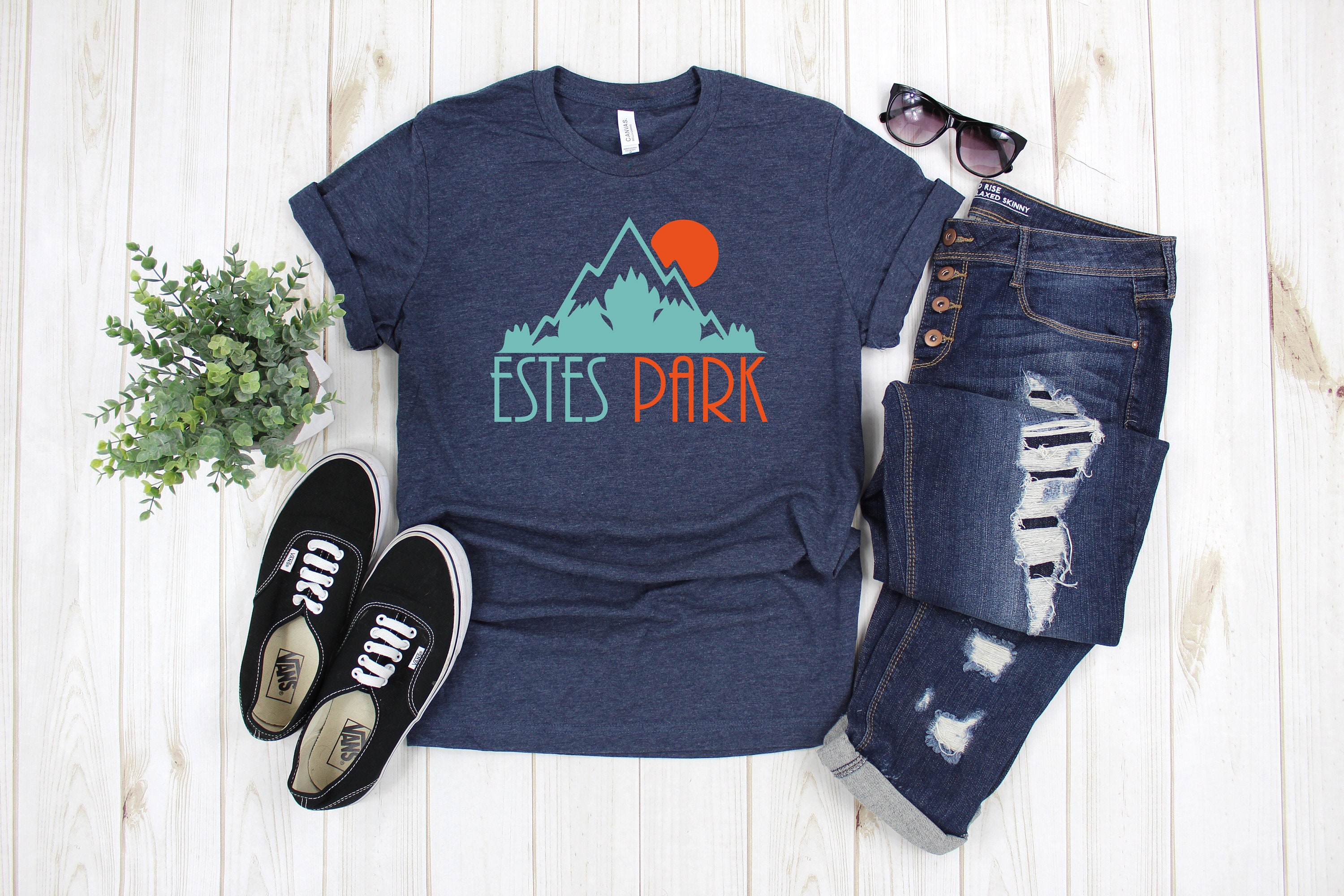 Estes Park Tshirt Rocky Mountain National Park Tee Estes Etsy