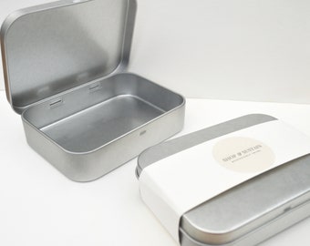 Eco-Friendly Reusable Travel Soap, Shampoo, Conditioner, Beauty Aluminium Tin