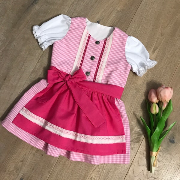 Dirndl für Babys Größe 68