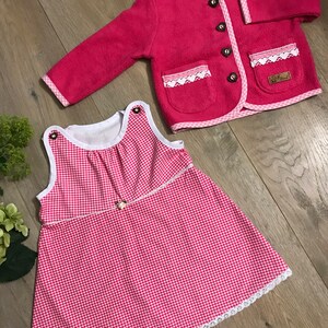 Kleid für Babys im Trachtenlook imagem 4