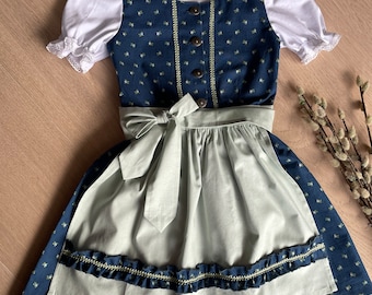 Dirndl für Mädchen Größe 98