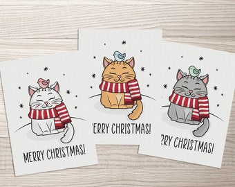 Niedliche Weihnachtskarten Etsy