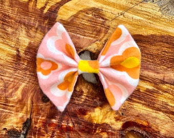 Flower Child Dog Bow Ties, Hair Bows and Neck Ties
