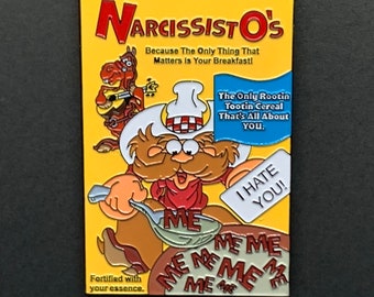 Egoïstische Cereal - Pin van NarcissistO