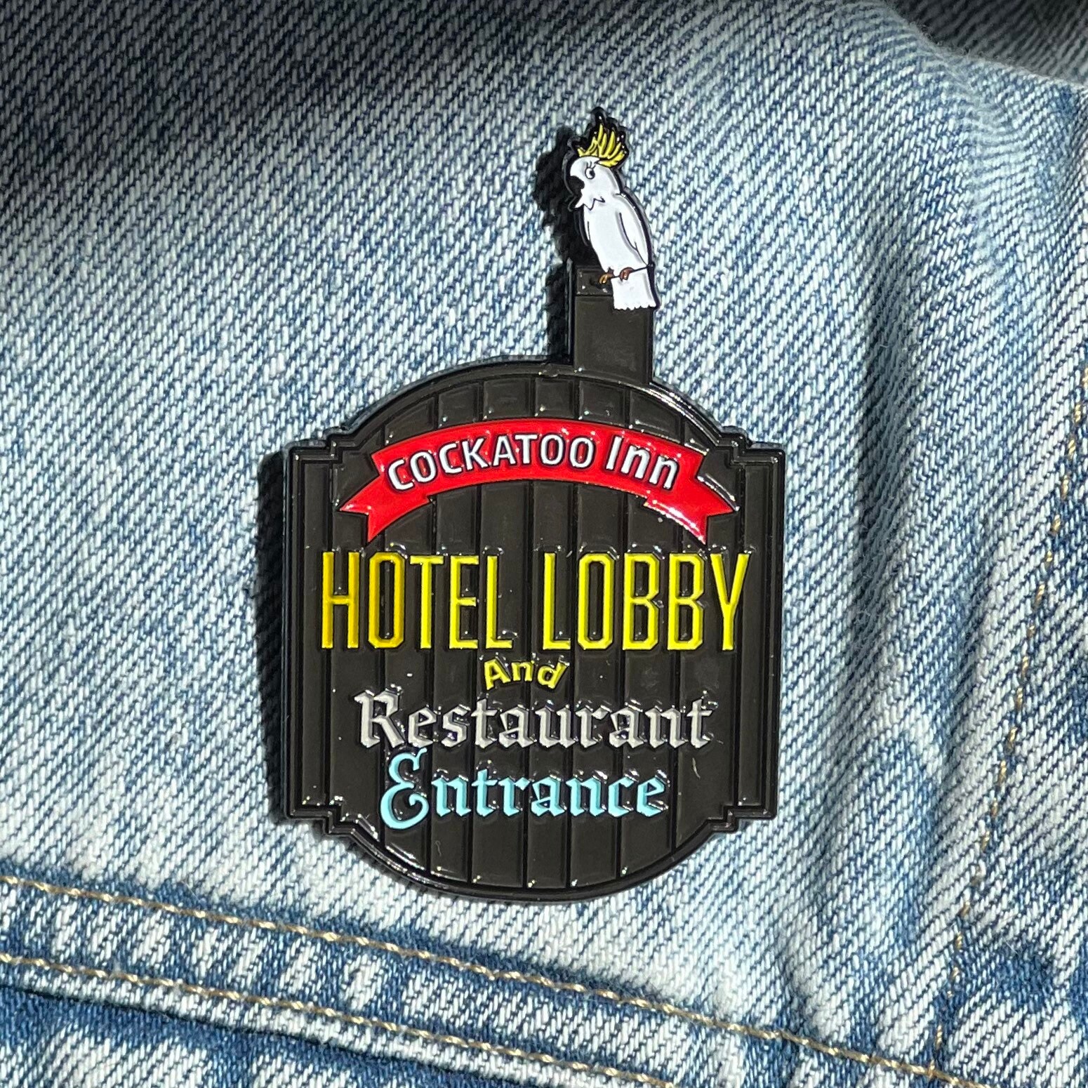 Jackie Brown Movie Cockatoo Inn Pin Etsy