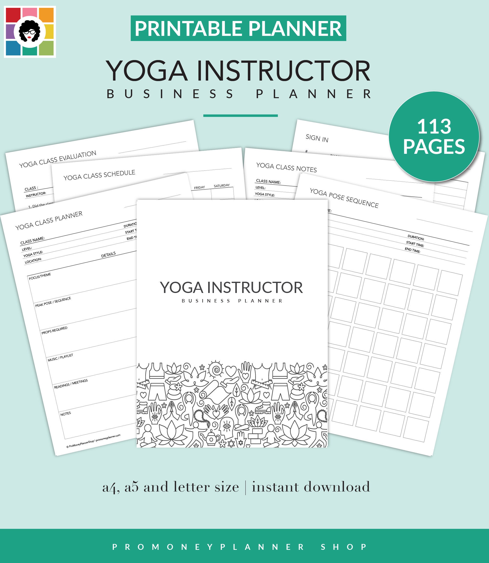 Printable Yoga Sequencing Planner, Yoga Sequence Pages, Yoga Sequence  Template, Yoga Class Plan, Yoga Teacher Planner, US Letter and A4 -   Canada