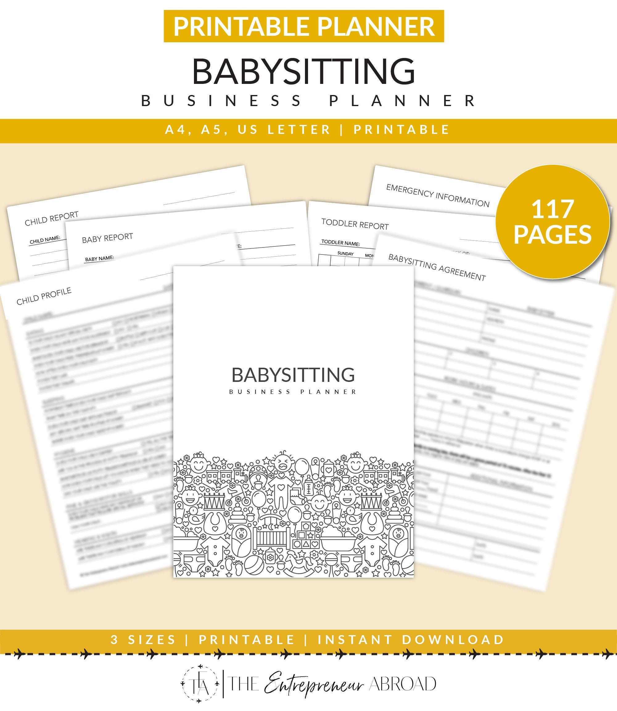 babysitting business plan pdf