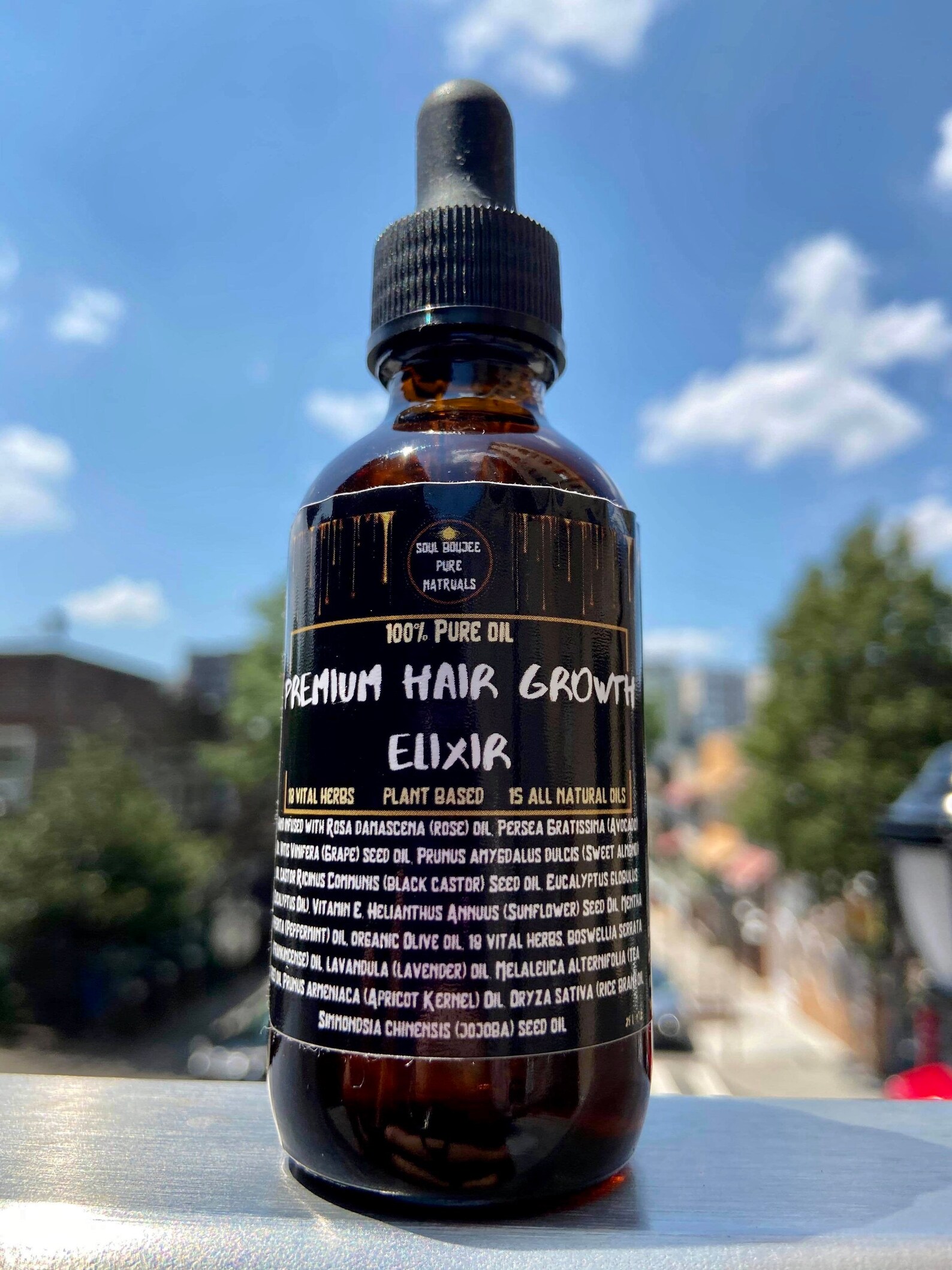 Best 1 Premium Hair Growth Elixir Hair Oil 100 Pure Natural Etsy