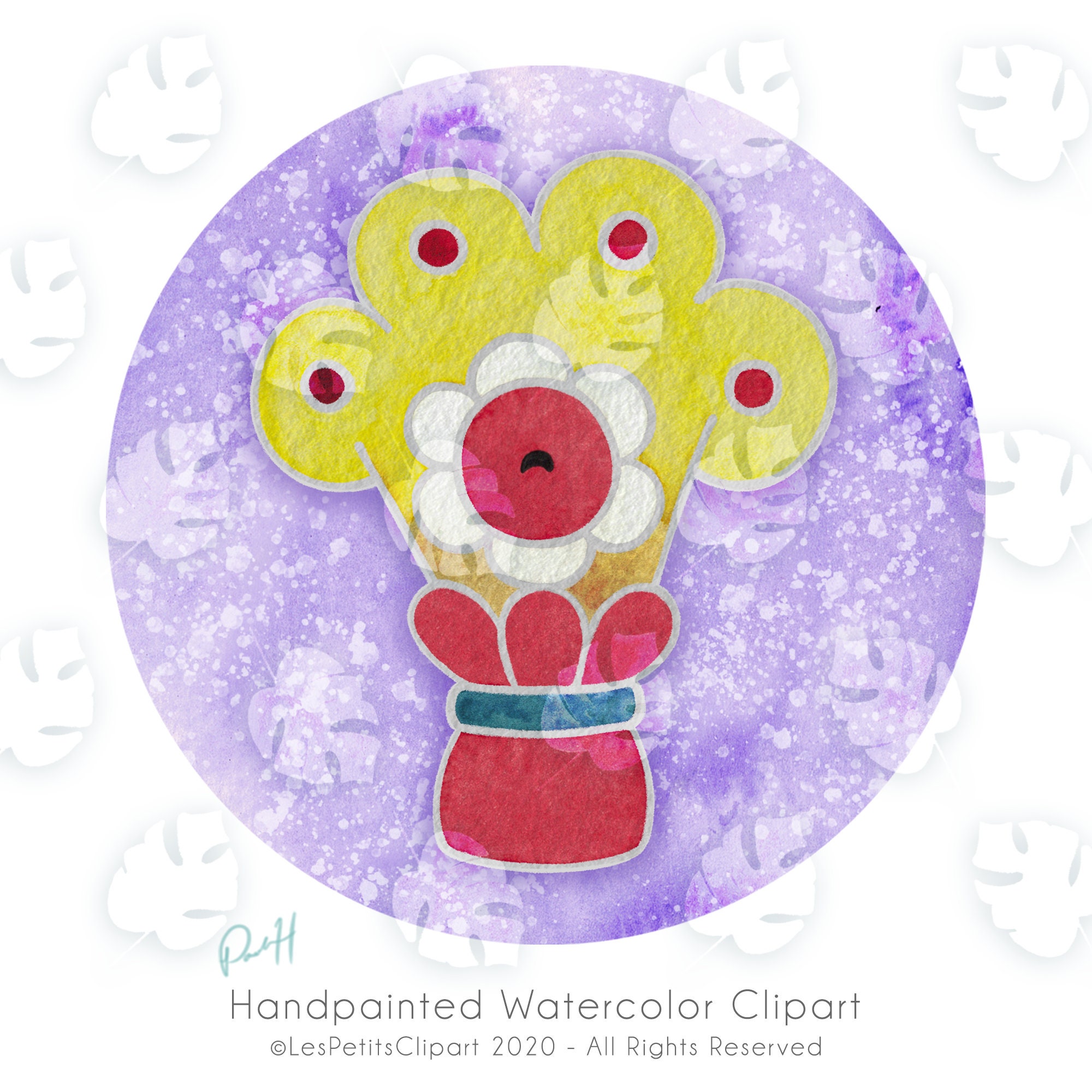 Xochitl_flower Tonalpohualli Clipart Aztec Calendar © Etsy Ireland