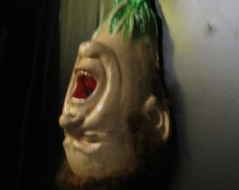 Life size Norris 3/4 Head prop from The Thing
