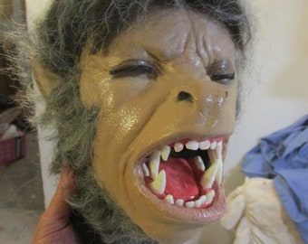 Life size American Werewolf transformation #2  3/4 prop head