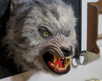 Life Size American Werewolf Kessler Wolf 3/4 head
