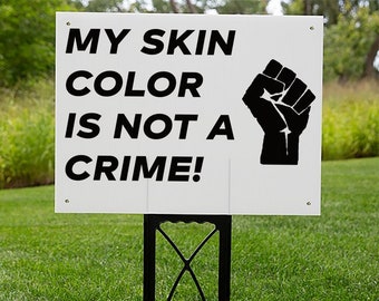 Black Lives Matter | Yard Sign | Digital file | Human Rights Poster | Protest Sign | Rally Sign | Movement Sign