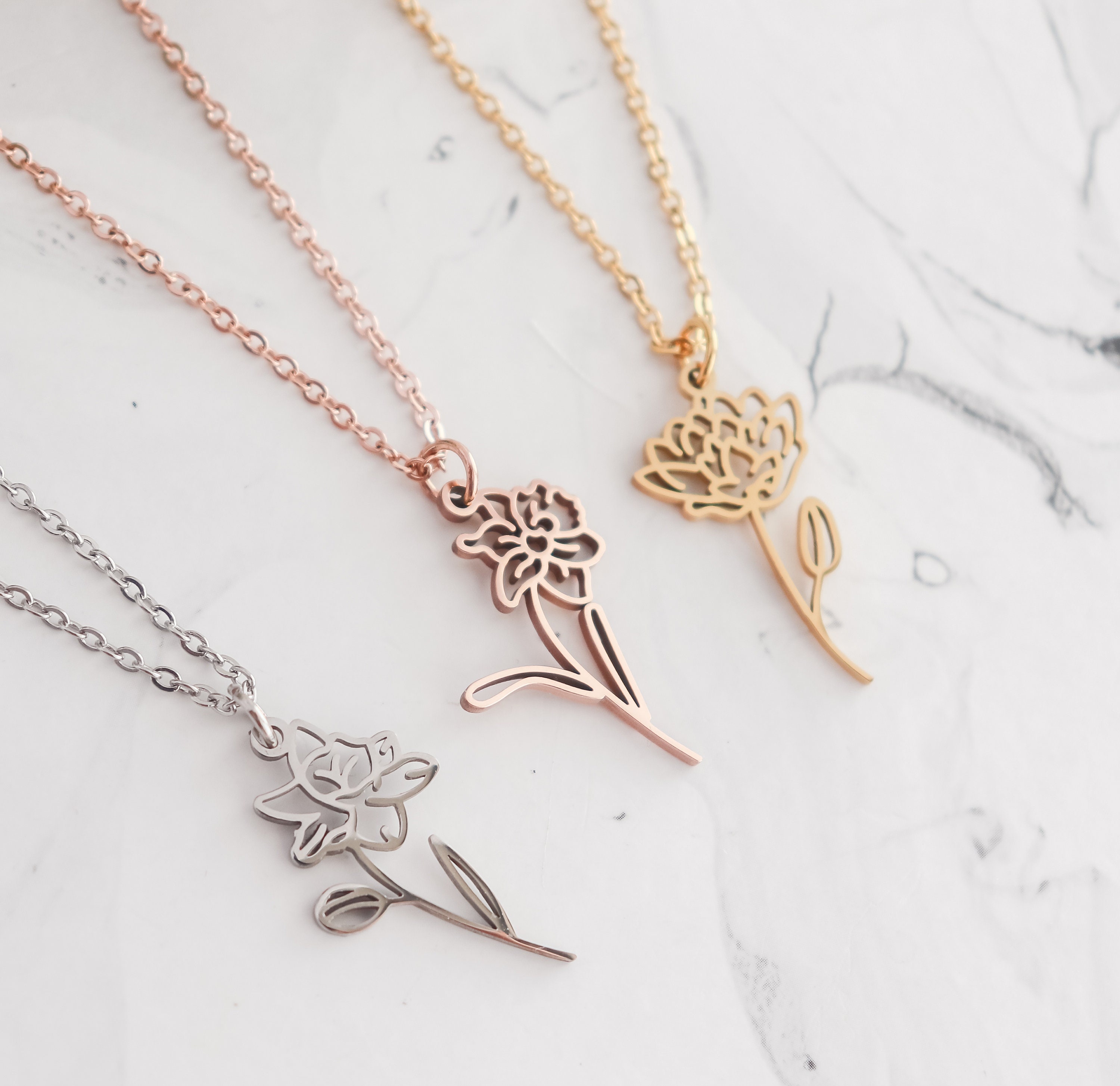 Flower shaped shop pendant