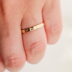 Burst Sun Band, Sun Ring, 18K Gold, Sunshine Ring, Sunshine Band, Bridesmaid, Statement Ring, Dainty Ring, Minimalist, Ring for women