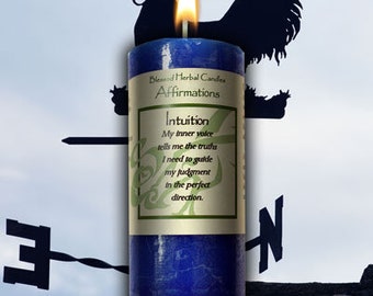 Intuition Affirmation Candle