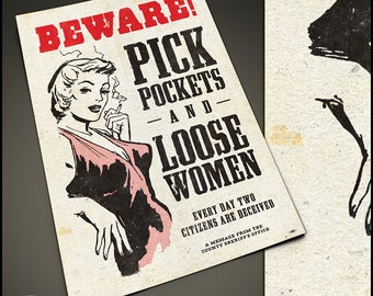 Beware of Loose Women Poster