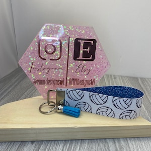 Volleyball Keychain