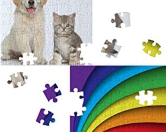 Custom puzzle! Family, friends, anniversary, perfect gift. 120 piece puzzle with photo of your choice!!