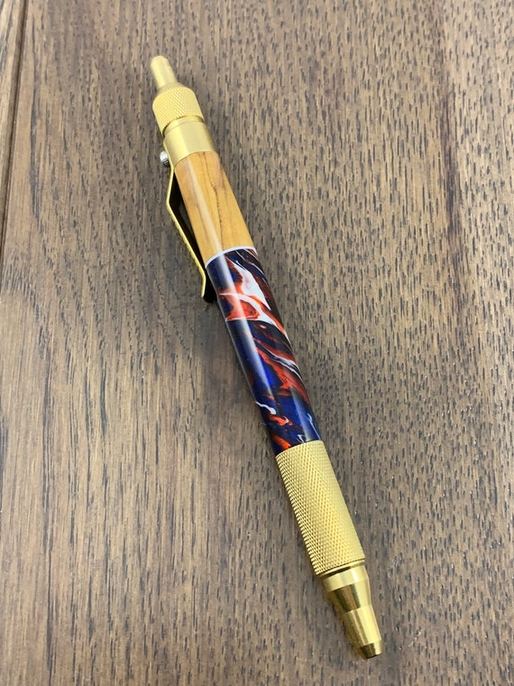 God and Country Brass Click Pen