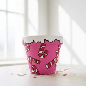Christmas plant pots