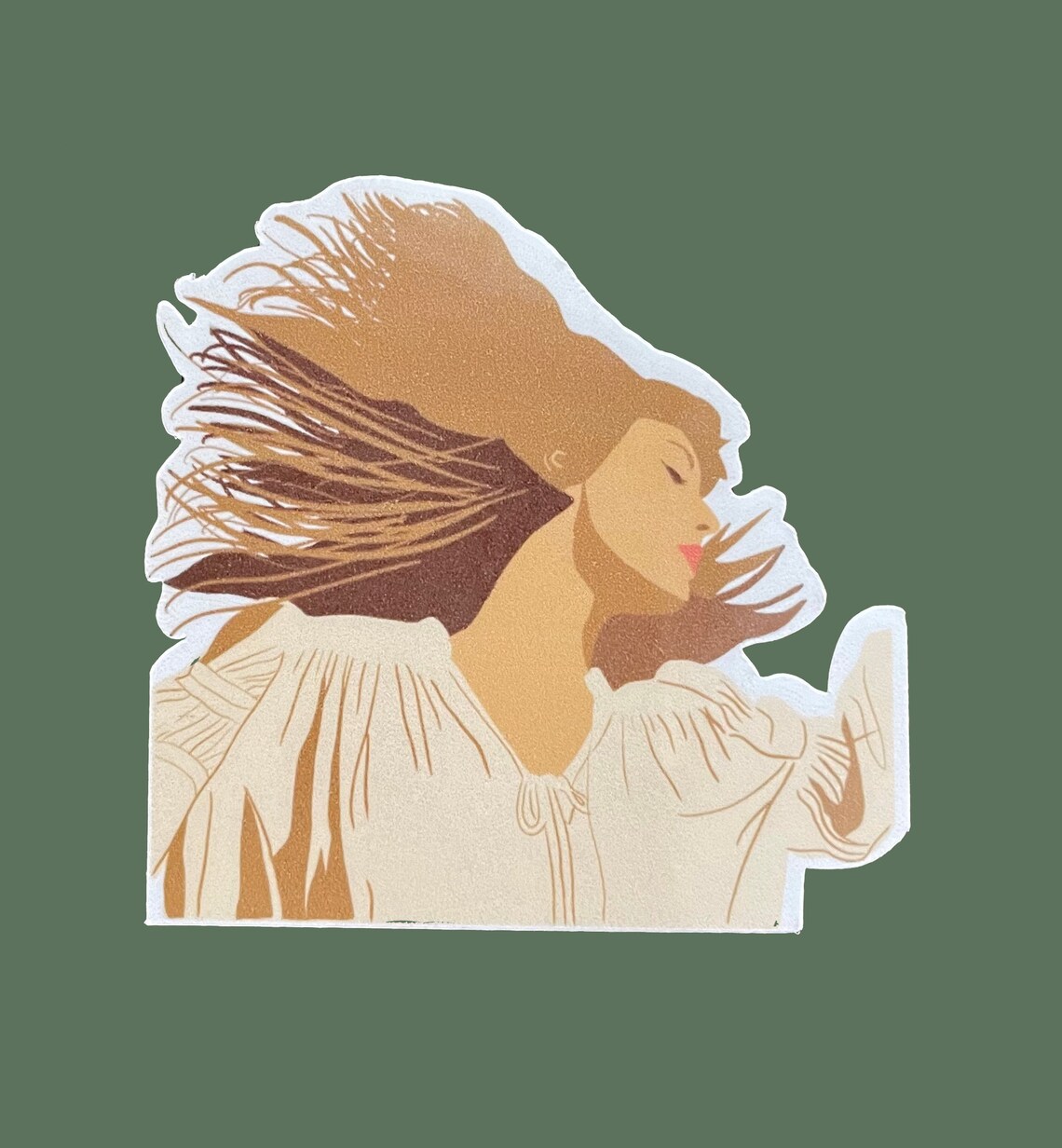 Taylor Swift Sticker Fearless Taylor Swift Sticker | Etsy