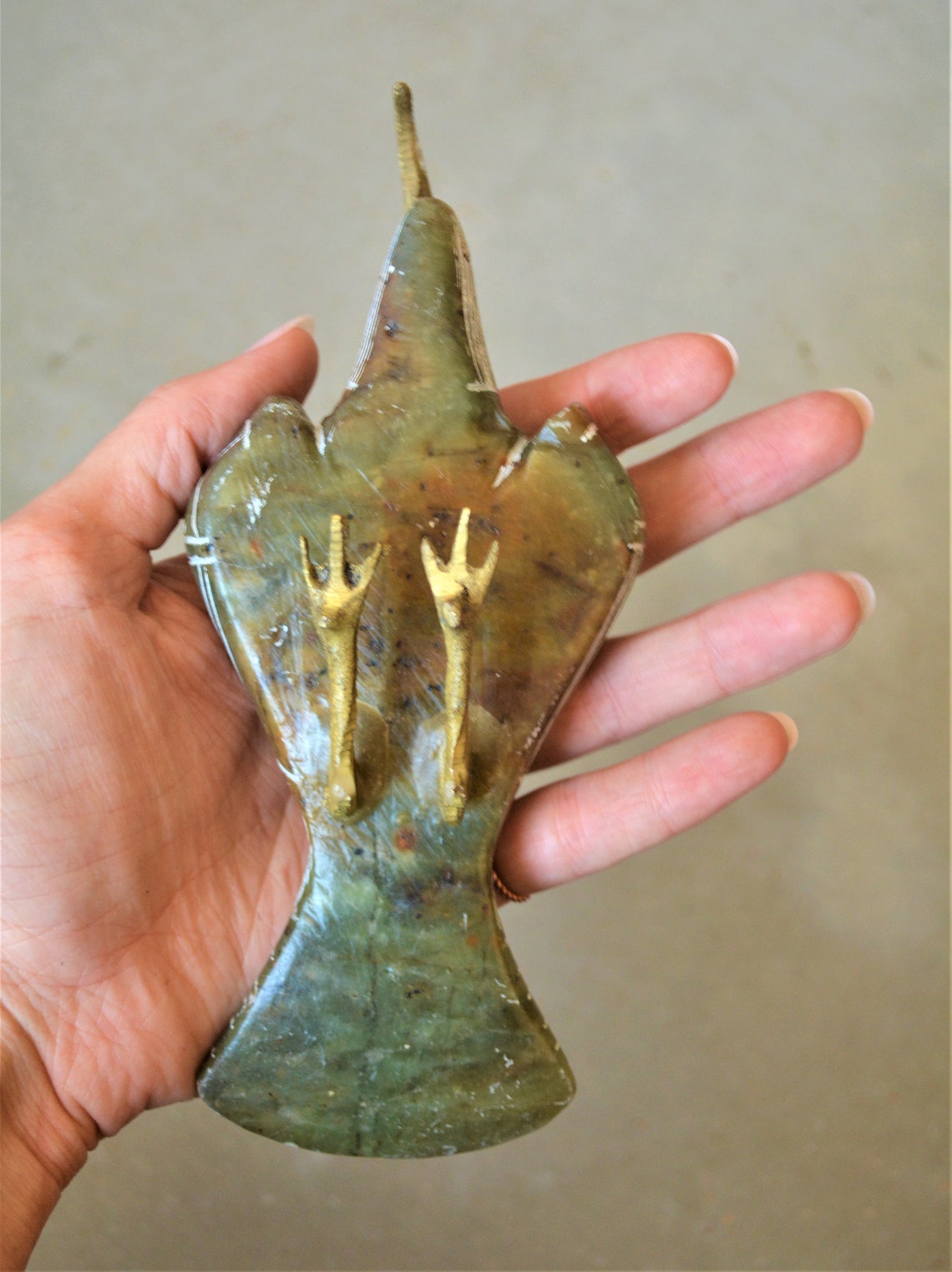 Antique Egyptian Cranes Pair Etsy