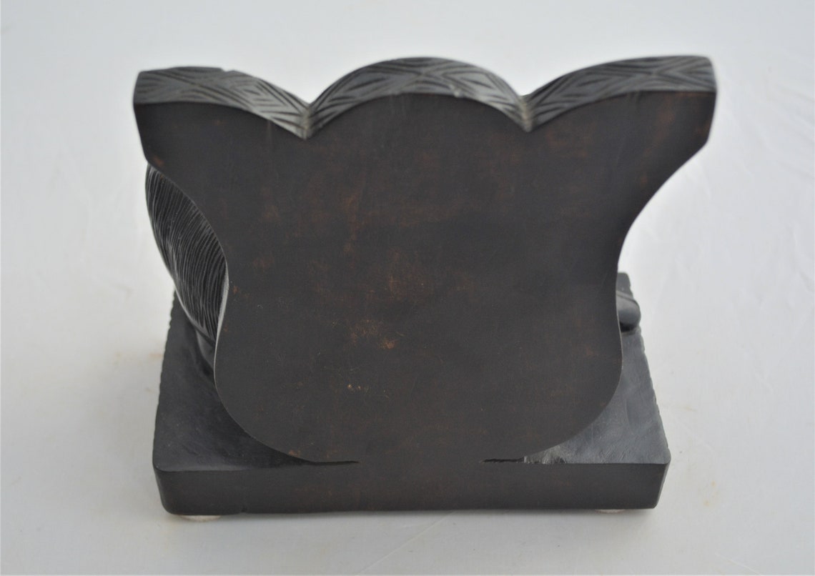 Wooden Ox Sculpture Etsy